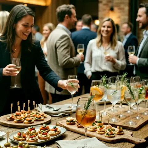 Summ Fliegen – Elegantes Buffet